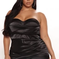 Fashion Nova Art Of Seduction Satin Gown - Black 18 Fashion Nova Art Of Seduction Satin Gown - Black -fashion nova dresses Shop 11 10 21Studio3 RT KP 11 00 56 4 A25949FN Black 0036 PLUS WG