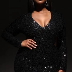 Fashion Nova Madeline Embellished Maxi Dress - Black -fashion nova dresses Shop 11 10 21Studio6 SN RL 15 43 25 49 BDQ61142 Black 16047 PLUS PB
