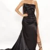 Fashion Nova Art Of Seduction Satin Gown - Black -fashion nova dresses Shop 11 12 21Studio2 MS 09 54 16 10 A25949FN Black 1727 PB