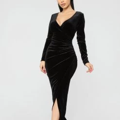 Fashion Nova Never Ending Night Maxi Dress - Black -fashion nova dresses Shop 11 14 18 Studio 1 13 35 55 D2221 Black 0235 NT scaled