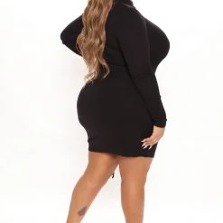 Fashion Nova Krissy Ruched Mini Dress - Black -fashion nova dresses Shop 11 16 21Studio3 KJ KP 15 59 25 62 RD45093L Black 3316 PLUS KS