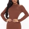 Fashion Nova Rylee Ribbed Mini Dress - Chocolate -fashion nova dresses Shop 11 17 20Studio3 CE SA 11 39 23 26 RD42283L Chocolate 0942 JK