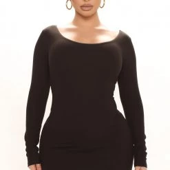 Fashion Nova Jill Double Lined Mini Dress - Black -fashion nova dresses Shop 11 17 21Studio1 KJ KP 10 44 58 3 RD44587L Black P 11352 KS