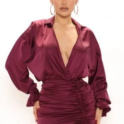 Fashion Nova Girlfriend Material Satin Mini Dress - Plum 11 Fashion Nova Girlfriend Material Satin Mini Dress - Plum -fashion nova dresses Shop 11 17 21Studio2 RT TB 11 05 41 13 MD7524 Plum 1949 PB