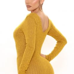 Fashion Nova For The Thrill Of It Midi Dress - Mustard 12 Fashion Nova For The Thrill Of It Midi Dress - Mustard -fashion nova dresses Shop 11 17 21Studio2 RT TB 11 13 41 16 RD33316L Mustard 1974 PB