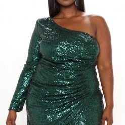 Fashion Nova First Strike Sequin Maxi Dress - Hunter -fashion nova dresses Shop 11 17 21Studio3 CE JH 14 45 34 47 ID4363 Hunter 4110 PLUS KL