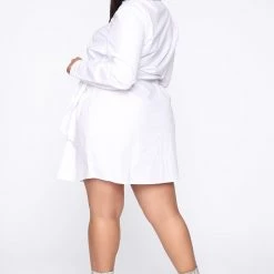 Fashion Nova Friendship Ties Shirt Dress - White 19 Fashion Nova Friendship Ties Shirt Dress - White -fashion nova dresses Shop 11 21 19 Studio 2 MS PR 18 15 48 24 DGI1687 White P PLUS 9391 KL