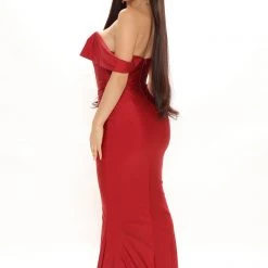 Fashion Nova Get The Glow Maxi Dress - Burgundy -fashion nova dresses Shop 11 22 21Studio2 KS KP 11 52 12 33 74485E Burgundy 3275 MH