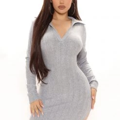 Fashion Nova One Step Closer Maxi Dress - Heather Grey -fashion nova dresses Shop 11 22 21Studio2 KS KP 12 13 36 38 9128DFN HeatherGrey 3312 MH