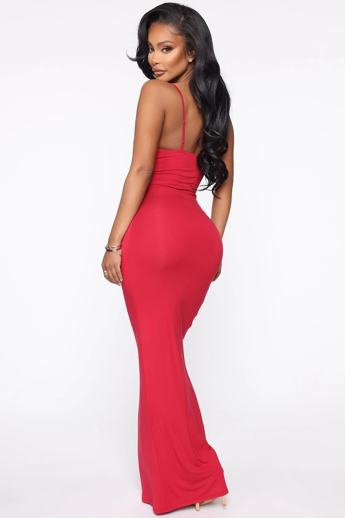 Fashion Nova Ajay Maxi Dress - Red 6 Fashion Nova Ajay Maxi Dress - Red - Image 4