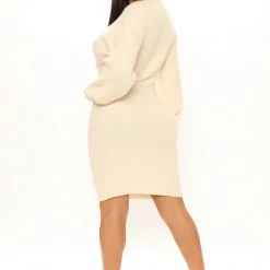 Fashion Nova Perfect Mood Sweater Mini Dress - Cream -fashion nova dresses Shop 12 03 21Studio1 CE 09 51 06 12 SD133 Cream 7267 EH