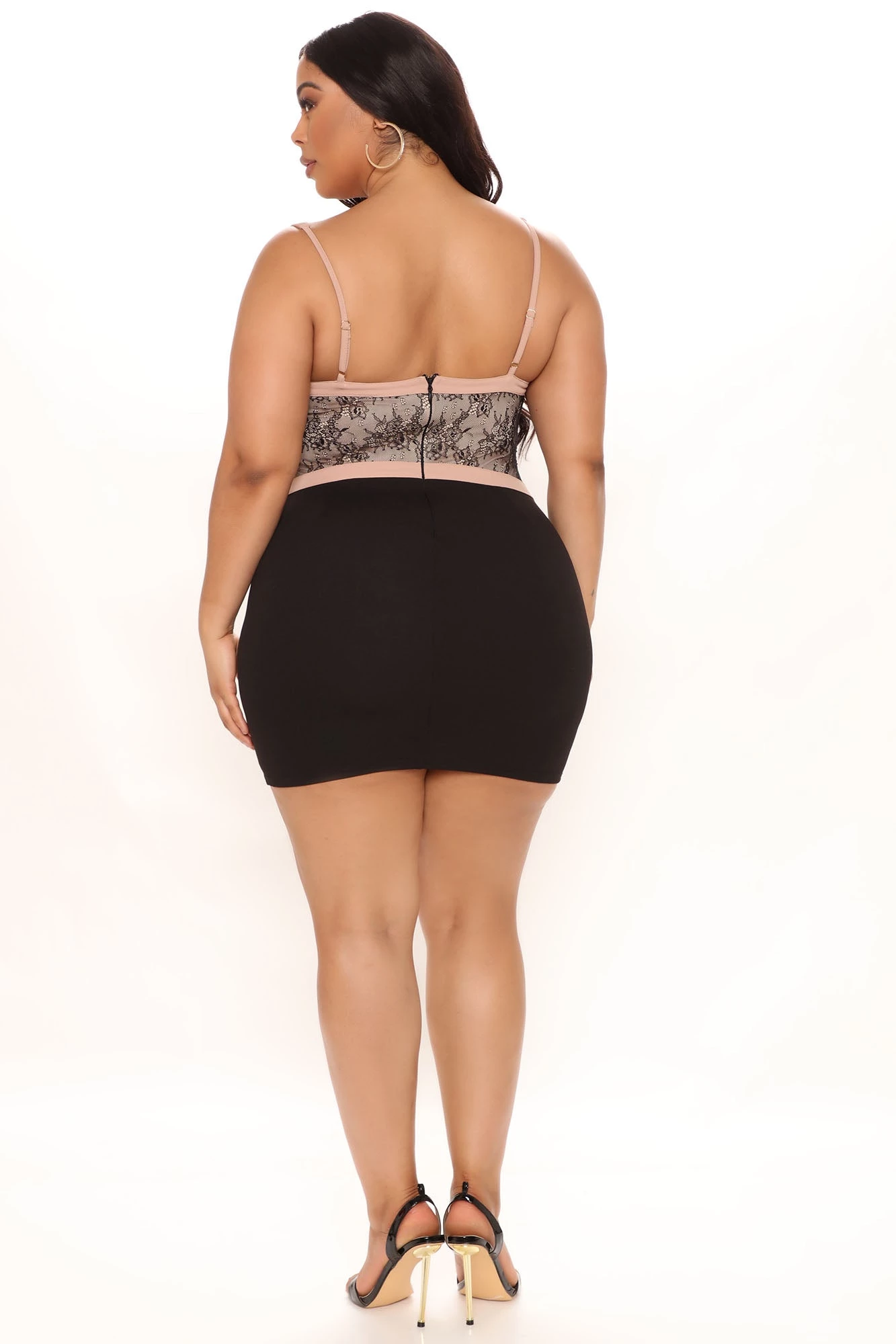Fashion Nova Lace Be More Than Friends Dress - Black/combo 8 Fashion Nova Lace Be More Than Friends Dress - Black/combo - Image 6