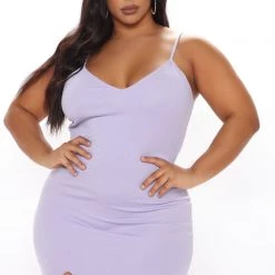 Fashion Nova At My Best Midi Dress - Lavender -fashion nova dresses Shop 12 08 20Studio3 SN MJ 14 34 38 70 JD39144 Lavender PLUS 0635 RG