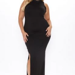 Fashion Nova Drinks On Her Maxi Dress - Black -fashion nova dresses Shop 12 16 20Sudio3 SN SD 14 01 34 38 JD38538 Black PLUS 0654 JK