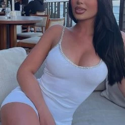 Fashion Nova Bling It Out Mini Dress - White -fashion nova dresses Shop BlingItOutMiniDress White MER b2a10dc7 db1a 4027 b8fc d7488e7dd270