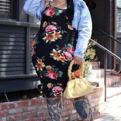 Fashion Nova Body Moves Midi Dress - Black Floral -fashion nova dresses Shop BodyMovesMidiDress BlackFloral MER 9a955a19 18fc 4623 84e4 cd7560946db9