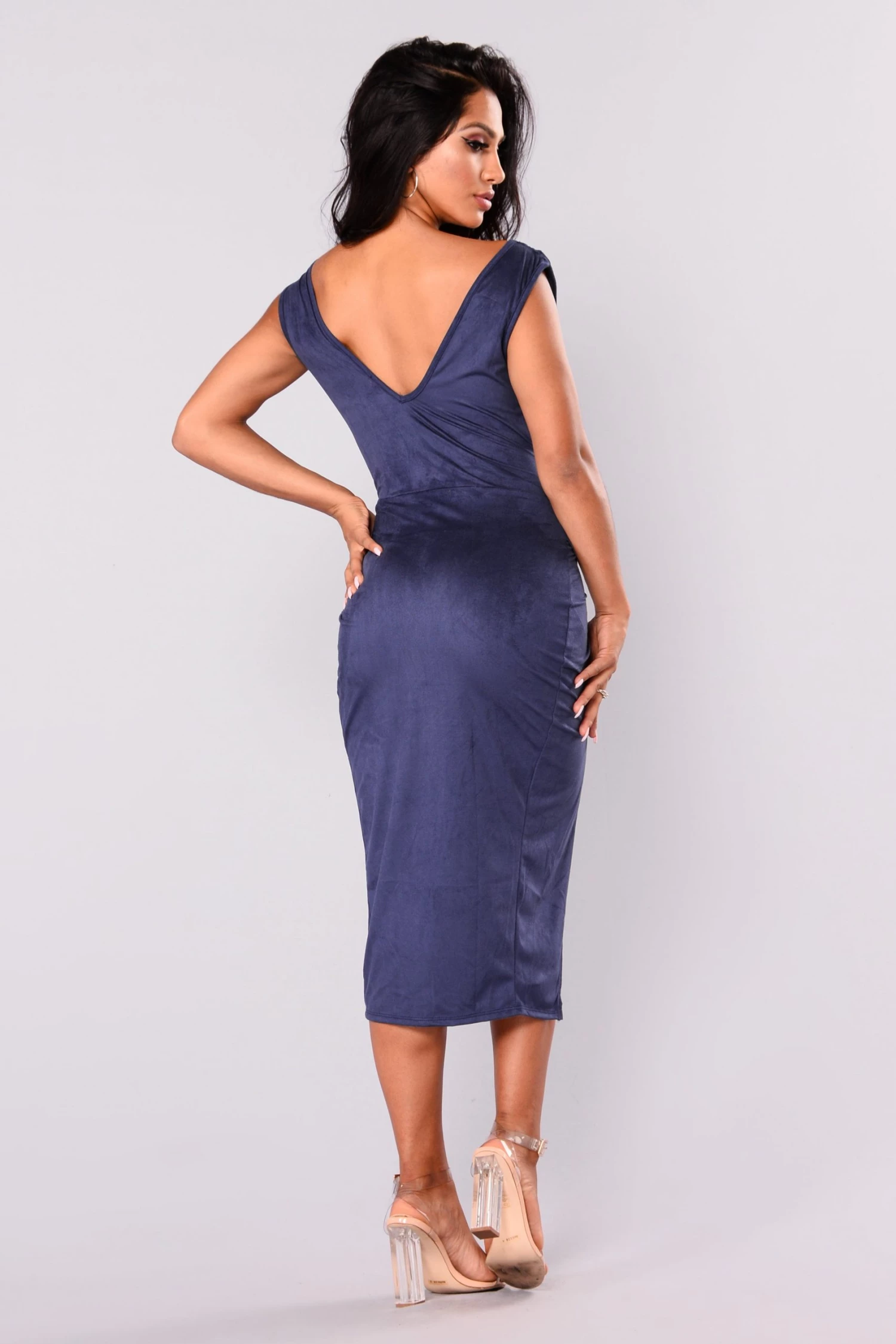 Fashion Nova Nature Made Dress - Navy 14 Fashion Nova Nature Made Dress - Navy - Image 12