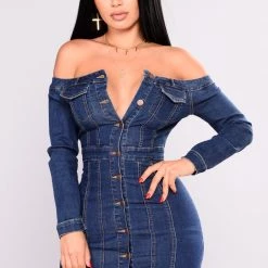 Fashion Nova Start Your Engines Denim Dress - Medium Wash -fashion nova dresses Shop Fashion Nova 10 18 17 144 scaled