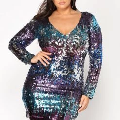 Fashion Nova Fun Loving Sequin Dress - Purple Ombre -fashion nova dresses Shop Fashion Nova 12 13 17 Studio 2 183 scaled