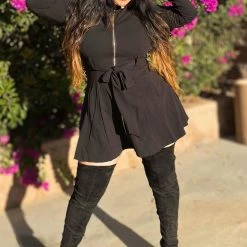 Fashion Nova Feeling Fancy Collar Jacket - Black -fashion nova dresses Shop FeelingFancyCollarJacket Black MER PLUS