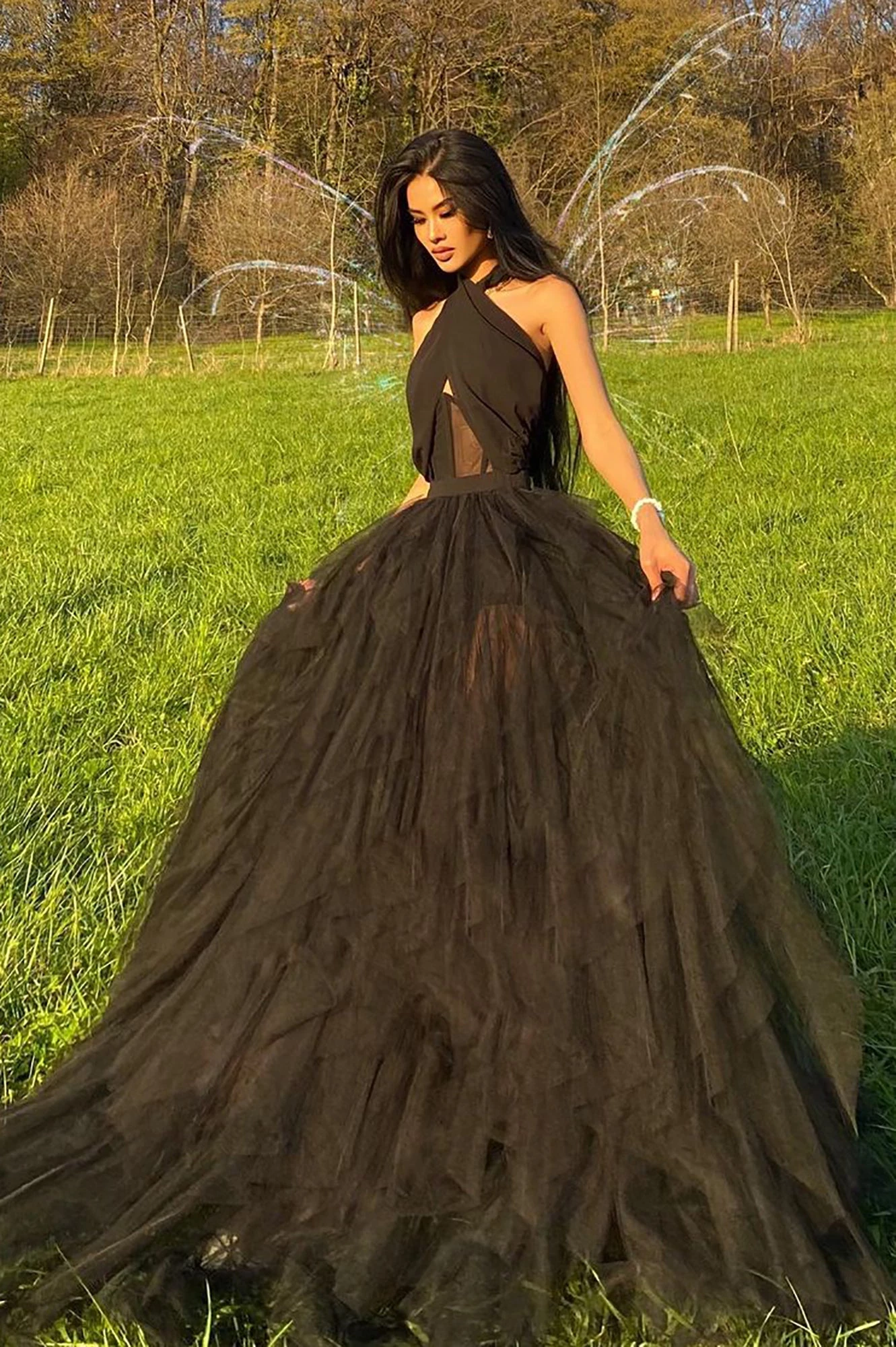 Fashion Nova Hold Me All Night Maxi Dress - Black 6 Fashion Nova Hold Me All Night Maxi Dress - Black - Image 4