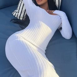Fashion Nova Kallan Knit Dress - White 17 Fashion Nova Kallan Knit Dress - White -fashion nova dresses Shop KallanKnitDress White MER 2