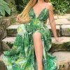Fashion Nova Key West Tropical Maxi Dress - Green/combo -fashion nova dresses Shop KeyWestTropicalMaxiDress Green MER