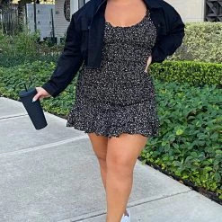Fashion Nova Leading The Trend Smocked Mini Dress - Black -fashion nova dresses Shop LeadingTheTrendSmockedMiniDress Black MER PLUS 59e320ed a894 48aa bb5b 33e0909bddd3