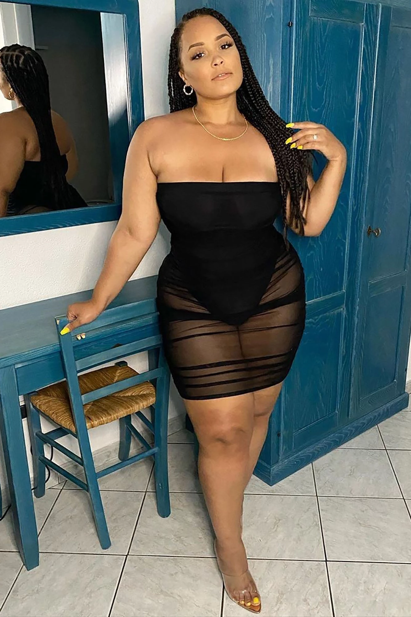 Fashion Nova Meet Me In The Club Ruched Mini Dress - Black 14 Fashion Nova Meet Me In The Club Ruched Mini Dress - Black - Image 12