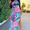 Fashion Nova Mind On Holiday Maxi Dress - Green/Combo -fashion nova dresses Shop MindOnHolidayMaxiDress Green Combo MER