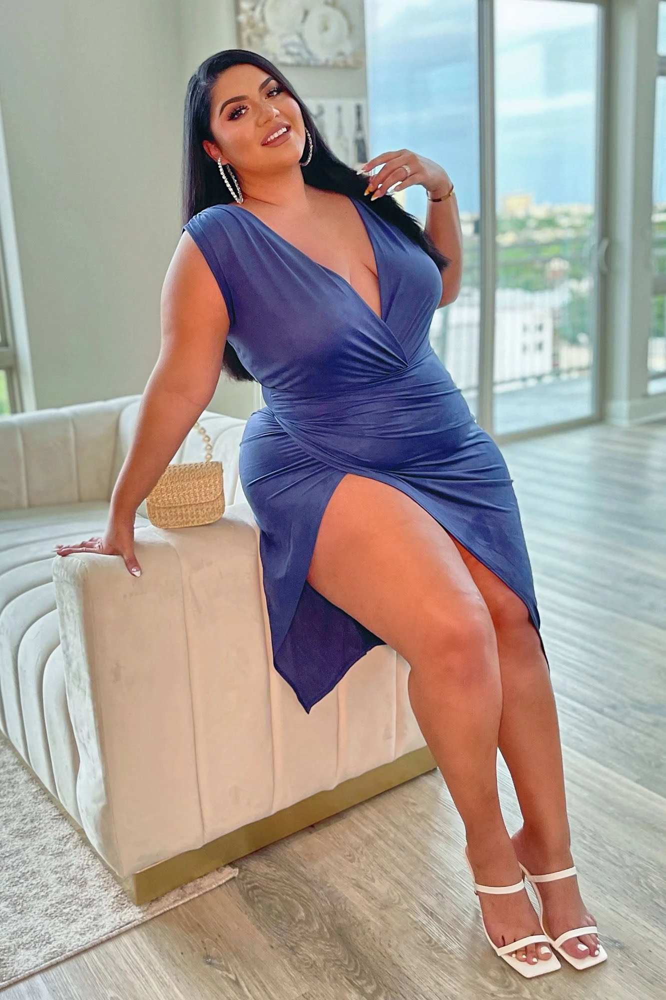 Fashion Nova Nature Made Dress - Navy 15 Fashion Nova Nature Made Dress - Navy - Image 13