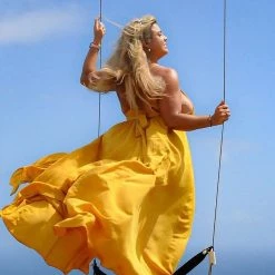 Fashion Nova River Flow Maxi Dress - Mustard -fashion nova dresses Shop RiverFlowMaxiDress Mustard MER CURVE