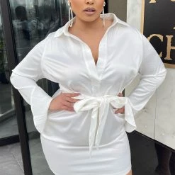 Fashion Nova Step Up Satin Mini Dress - White -fashion nova dresses Shop StepUpSatinMiniDress White MER PLUS 791fa059 9517 473c a827 63fa129683a1