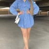Fashion Nova Street Mood Denim Mini Dress - Light Wash 1 Fashion Nova Street Mood Denim Mini Dress - Light Wash -fashion nova dresses Shop StreetMoodDenimMiniDress LightWash MER
