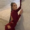 Fashion Nova Time Of Your Life Midi Dress - Wine
