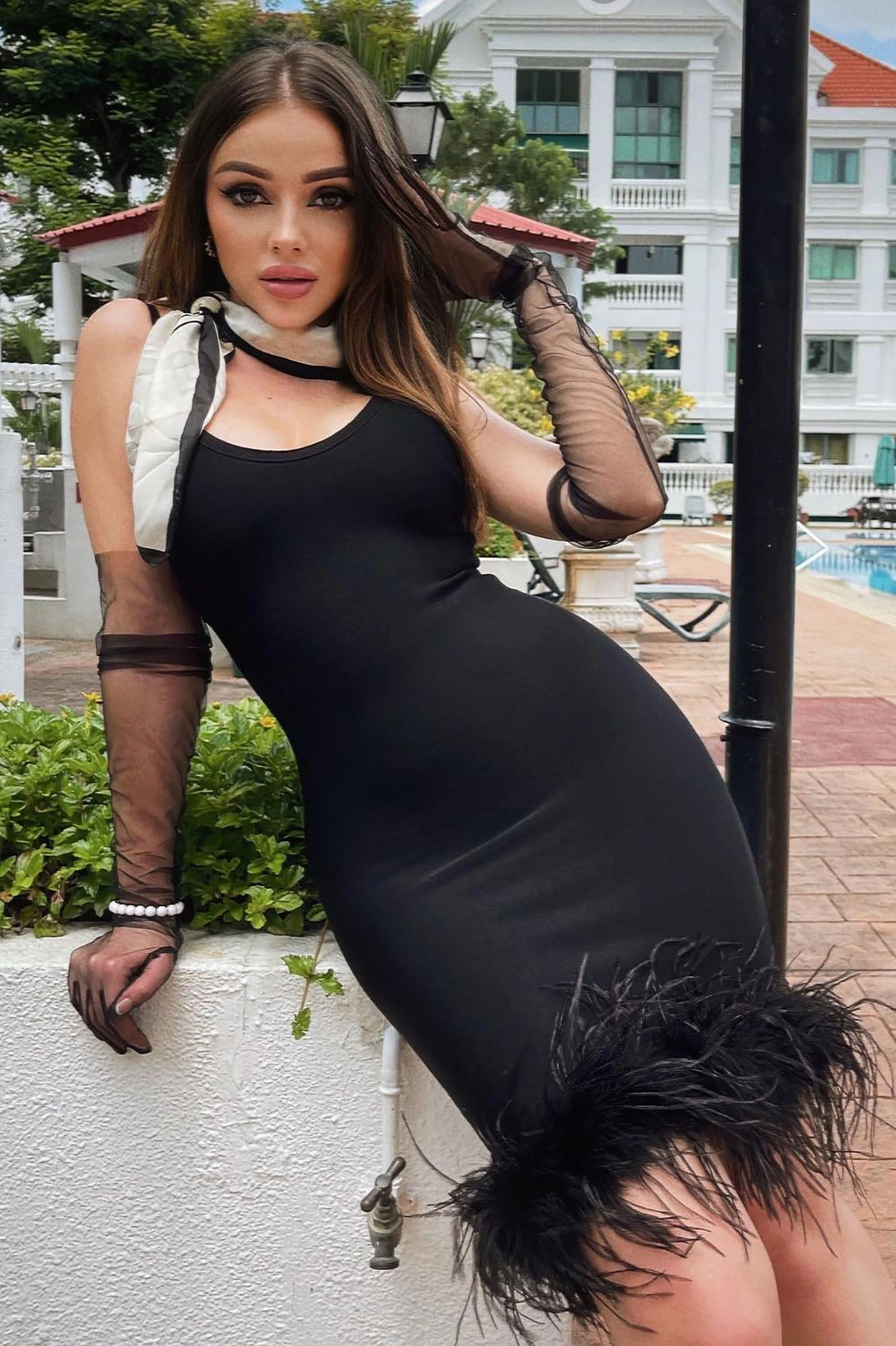 Fashion Nova Yvana Bandage Mini Dress - Black 3 Fashion Nova Yvana Bandage Mini Dress - Black