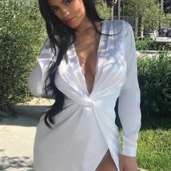 Fashion Nova Sugar Free Dress - White -fashion nova dresses Shop kylie sugar free